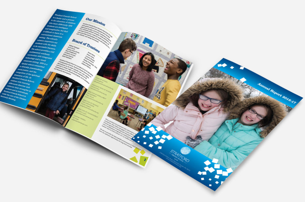 Stratford Friends School Annual Report 2017 closeup