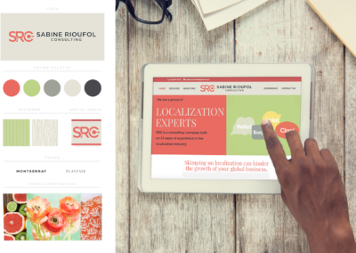 Sabine Rioufol Consulting — Website and Branding