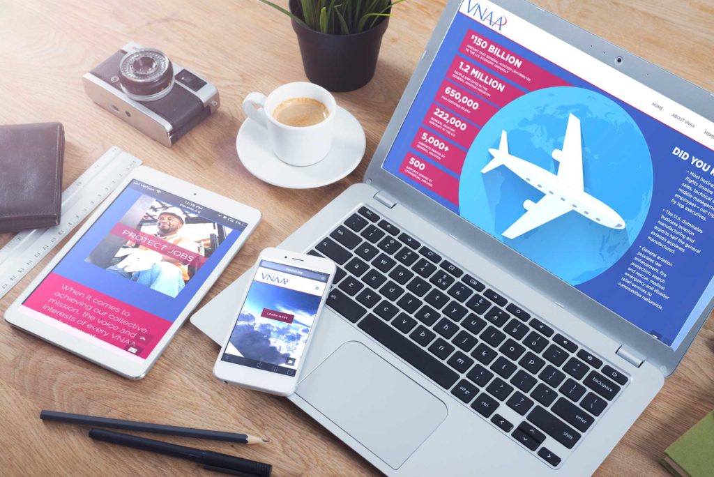 The Van Nuys Airport Association website