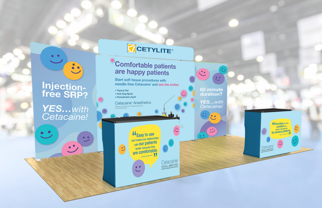 Cetylite Trade Show Booth